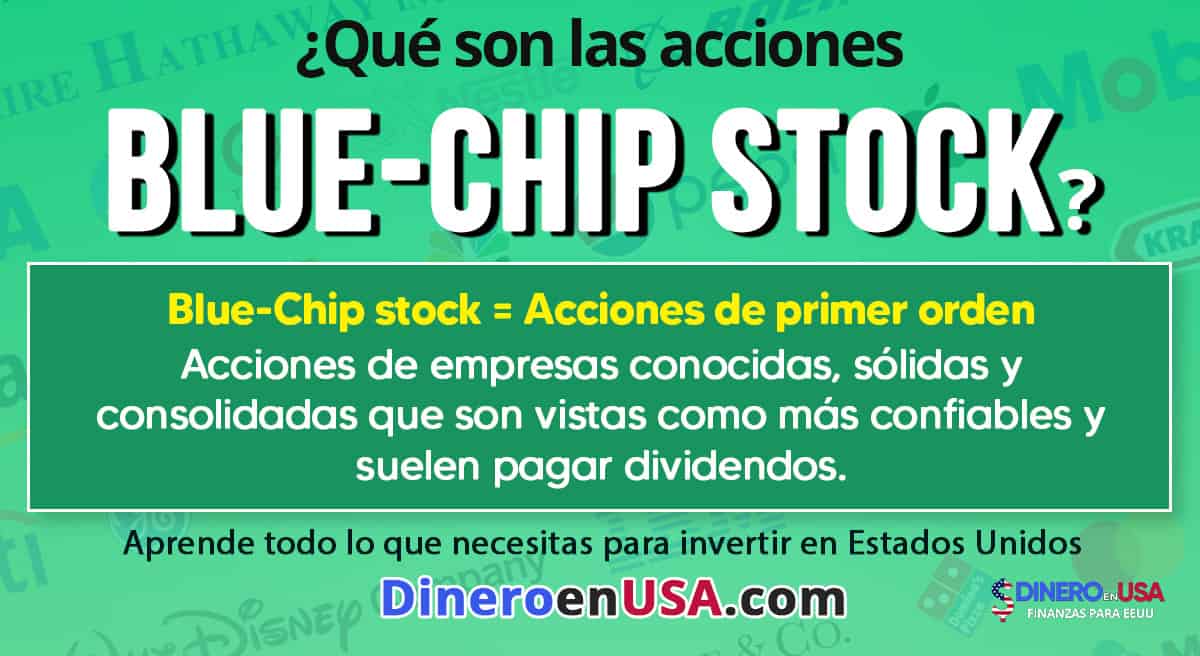 que son las acciones Blue Chip stock