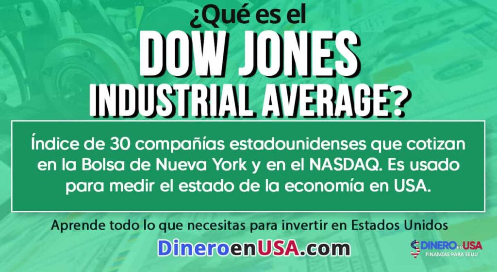 que es Dow Jones Industrial Average promedio industrial