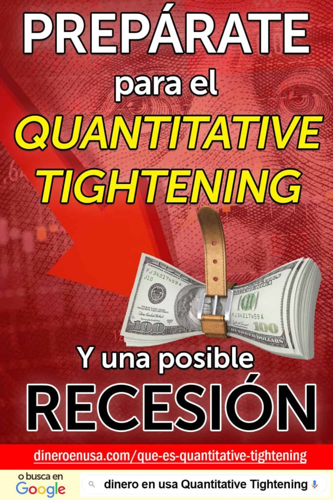 que es Quantitative tighetening endurecimiento cuantitativo recesion
