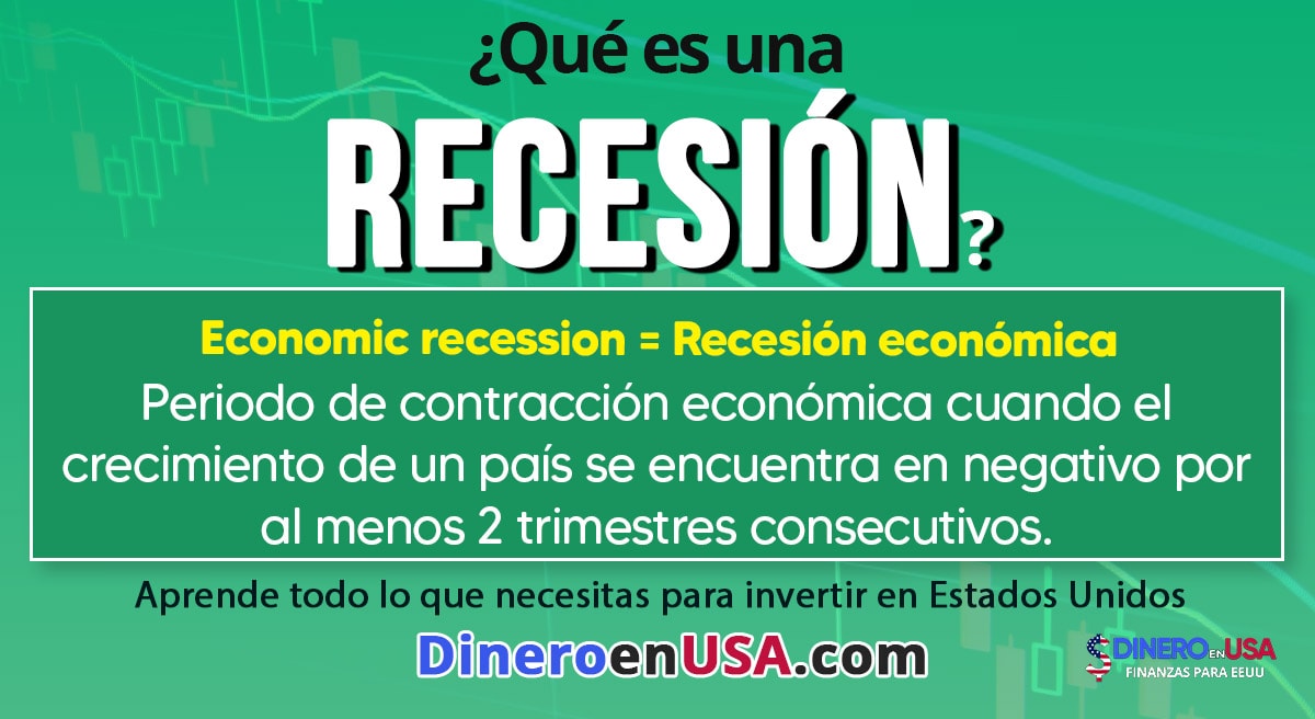 que es una recesion economica
