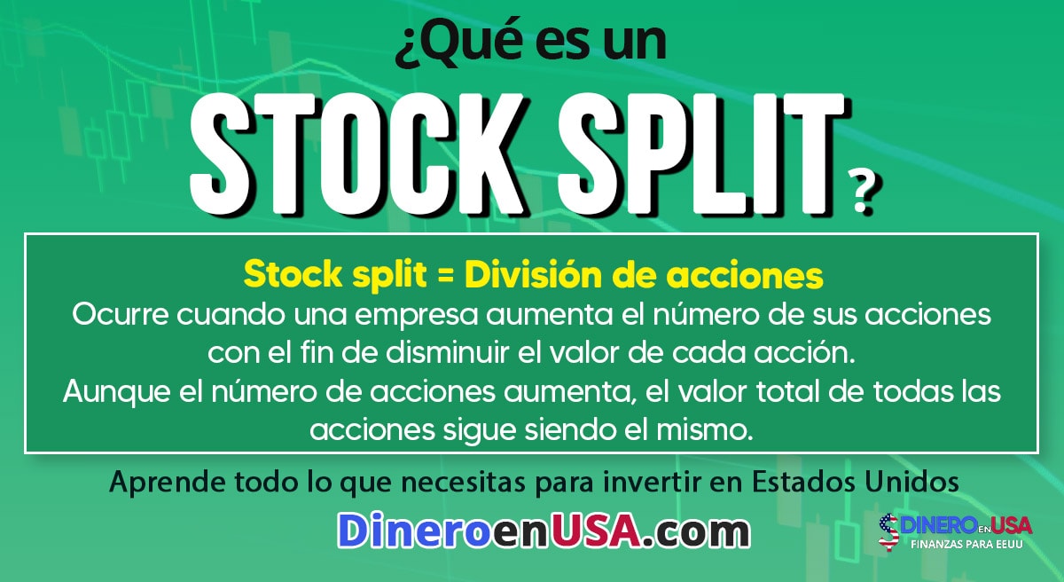 que es stock split division de acciones