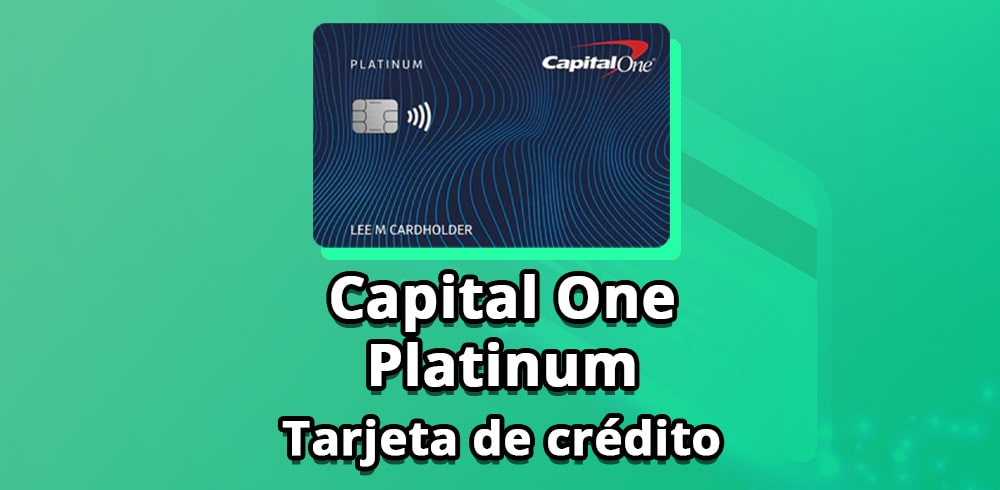 Capital One Platinum tarjeta de credito
