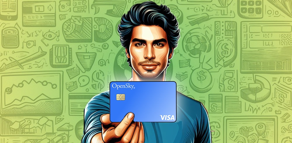 OpenSky Secured Visa tarjeta de crédito